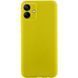 Чохол TPU GETMAN Liquid Silk Full Camera для Samsung Galaxy A06 Жовтий / Flash 323937 фото 2