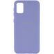 Чехол Silicone Cover My Color Full Protective (A) для Samsung Galaxy A02s Сиреневый / Dasheen 205290 фото 1