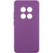 Чохол TPU GETMAN Liquid Silk Full Camera для Xiaomi Redmi Note 14 Pro+ 5G Фіолетовий / Grape 357194 фото 2