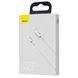 Кабель Baseus Superior Series Fast Charging Type-C 66W (1m) (CATYS-02) White 216453 фото 3