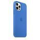 Чохол Silicone Case Full Protective (AA) для Apple iPhone 13 Pro Max (6.7") Синій / Capri Blue 241398 фото 2