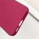 Чохол TPU GETMAN Liquid Silk Full Camera для Samsung Galaxy S24 Бордовий / Marsala 397577 фото 6