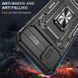 Ударостійкий чохол Camshield Army Ring для Apple iPhone X / XS (5.8") Чорний / Black 283601 фото 7