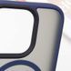 TPU+PC чохол Metal Buttons with MagSafe для Apple iPhone 16 Pro (6.3") Синій 318282 фото 5