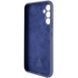 Чохол Silicone Cover Lakshmi Full Camera (AAA) для Samsung Galaxy A35 Темно-синій / Midnight blue 316600 фото 4