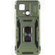 Ударостійкий чохол Camshield Army Ring для Xiaomi Redmi 10C Оливковий / Army Green 257698 фото 4