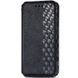 Шкіряний чохол книжка GETMAN Cubic (PU) для Xiaomi Redmi 9C Чорний 215997 фото 2