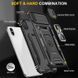Ударостійкий чохол Camshield Army Ring для Apple iPhone X / XS (5.8") Чорний / Black 283601 фото 5