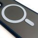 TPU+PC чохол Metal Buttons with MagSafe для Apple iPhone 12 Pro / 12 (6.1") Синій 250406 фото 3