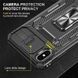 Ударостійкий чохол Camshield Army Ring для Apple iPhone X / XS (5.8") Чорний / Black 283601 фото 6