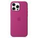 Чохол-накладка Apple iPhone 16 Pro Apple Silicone Case MagSafe Fuchsia 324786 фото 1