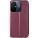 Шкіряний чохол (книжка) Classy для Xiaomi Redmi 12C Бордовий 273053 фото 2