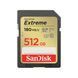 Карта пам'яті SanDisk SD 512GB C10 UHS-I U3 R180/W130MB/s Extreme V30 (SDSDXVV-512G-GNCIN) 374200 фото 1