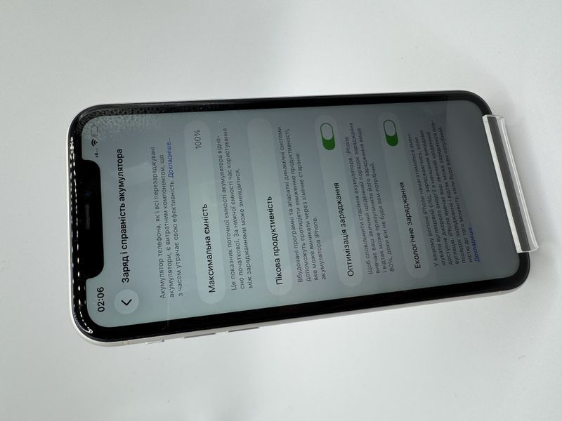 Смартфон Apple iPhone 11 128Gb trade-in White 1983 417084 фото