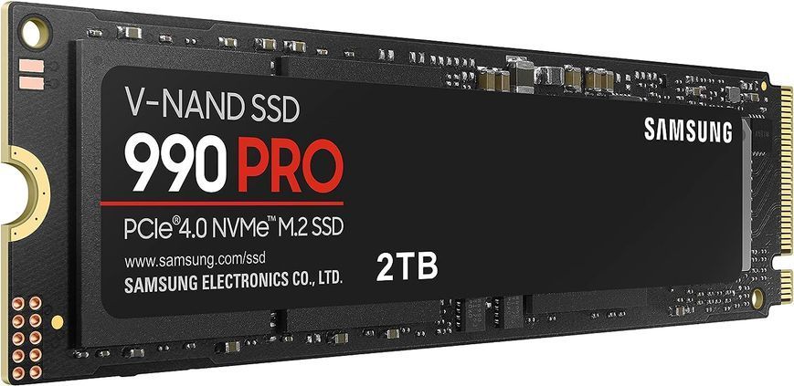 Накопичувач SSD Samsung M.2 2TB PCIe 4.0 990PRO (MZ-V9P2T0BW) 372004 фото