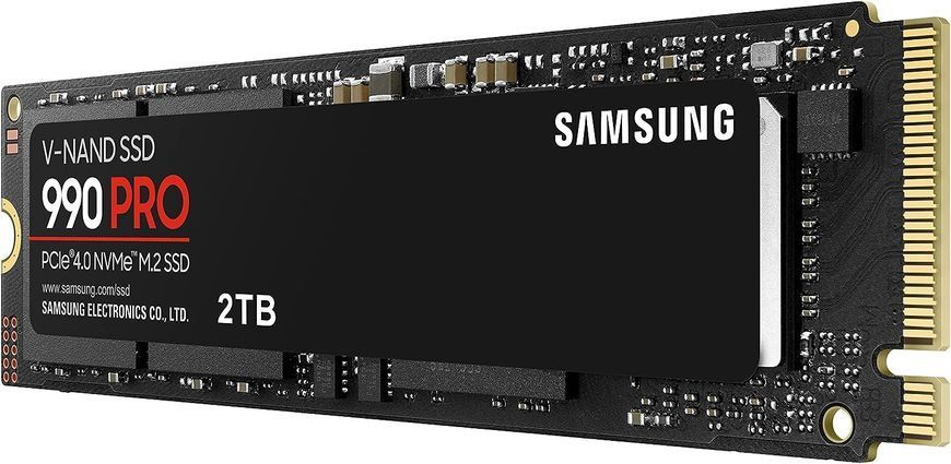 Накопичувач SSD Samsung M.2 2TB PCIe 4.0 990PRO (MZ-V9P2T0BW) 372004 фото