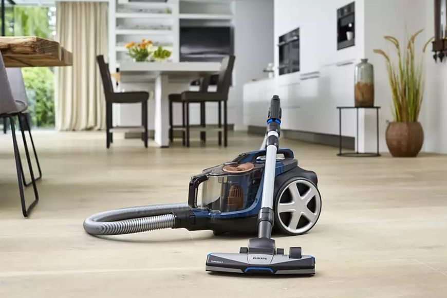Пилосос Philips контейнерний 7000 series, 900Вт, конт пил -2л, НЕРА, турбощітка, синій (FC9745/09) 374376 фото