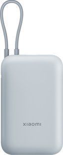Портативна батарея Xiaomi 10000mAh 22.5W (Integrated Cable) (BHR9073GL) голуб 324227 фото