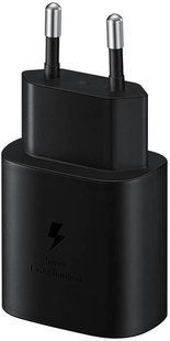 Зарядний Пристрій Samsung 25W EP-TA800XBEGRU USB Type-C Black 135690 фото