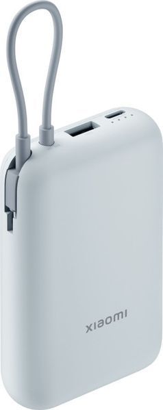 Портативна батарея Xiaomi 10000mAh 22.5W (Integrated Cable) (BHR9073GL) голуб 324227 фото