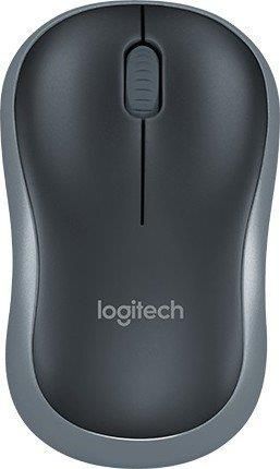 Mишка бездротова Logitech M185 (910-002238) Grey USB 330620 фото