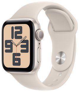 Смарт-годинник Apple Watch SE2 2023 44mm GPS Starlight Aluminum Case With Starlight Sport Band M/L MRE53 278292 фото