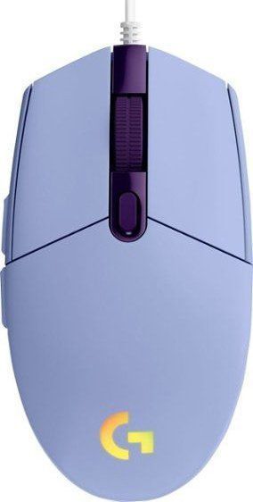 Миша LOGITECH G102 LIGHTSYNC - LILAC - EER 306498 фото