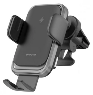 Автомобільний тримач З бездротовою зарядкою Proove Nitro Charge 15W (WHNC15002001) dark gray 289860 фото