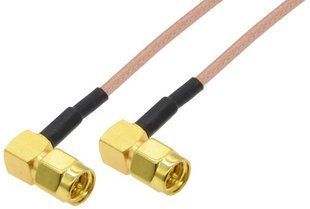 Антенний кабель 4Hawks RP-SMA to RP-SMA cable, R/A, black, H155, 5м, 1 шт (C1-B-5) 370170 фото