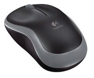 Mишка бездротова Logitech M185 (910-002238) Grey USB 330620 фото