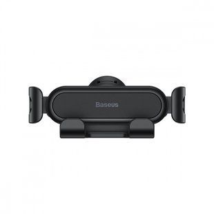 Автомобільний тримач Baseus Stable Gravitational Car Mount Lite (Air Outlet Version) (SUWX010001) black 400102 фото