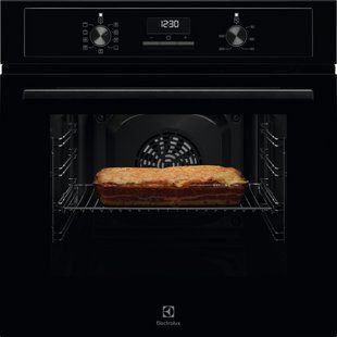 Духова шафа Electrolux електрична, 65л, A, дисплей, конвекція, чорний (EOF3H40BK) 369263 фото