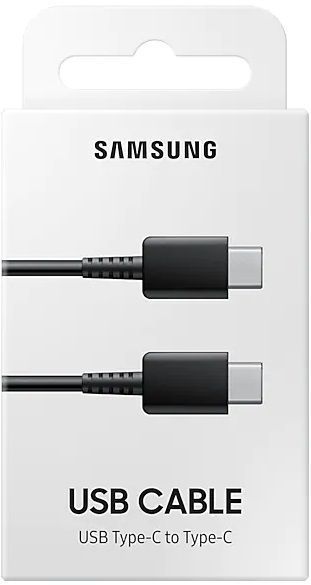 Кабель Samsung USB Type-C &harr; USB Type-C (60 Вт) EP-DA705BBRGRU Black 137929 фото