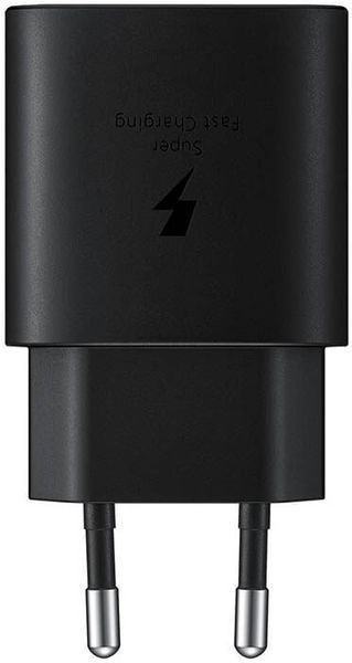 Зарядний Пристрій Samsung 25W EP-TA800XBEGRU USB Type-C Black 135690 фото