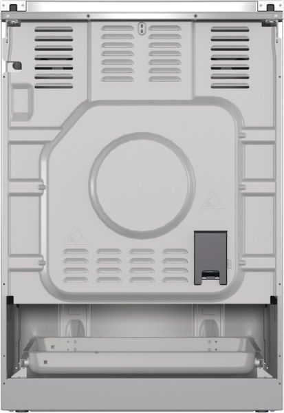 Плита Gorenje комбінована, 71л, 60x60см, дисплей, чавун,з кришкою, програматор IconLed,нерж (GKS6C71XF) 375158 фото
