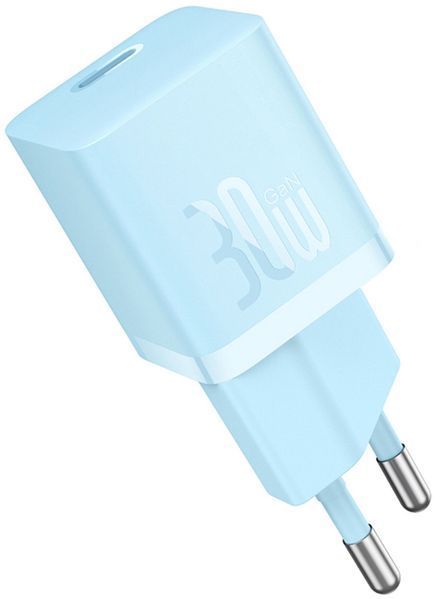Зарядний Пристрій Baseus GaN5 Fast Charger 1C 30W CCGN070603 Blue 272643 фото