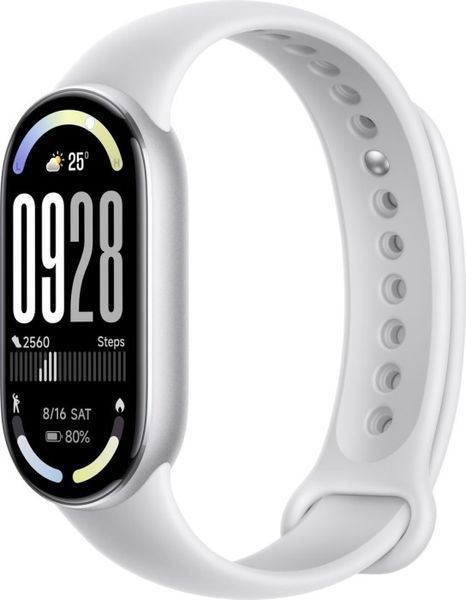 Фітнес-браслет Xiaomi Smart Band 10 (BHR07PSGL) Срібний 381228 фото