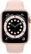 Смарт-годинник Apple Watch Series 6 44mm Gold Aluminum Case with Pink Sand Sport Band (M00E3) 165098 фото 2