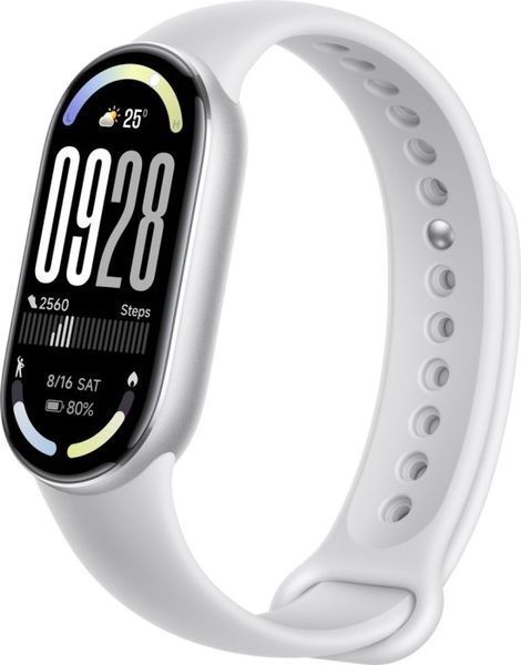 Фітнес-браслет Xiaomi Smart Band 10 (BHR07PSGL) Срібний 381228 фото