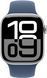 Смарт-годинник Apple Watch Series 10 GPS 46mm Silver Aluminium Case with Denim Sport Band S/M MWWL3Q 320061 фото 2