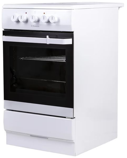 Плита Hansa електрична склокерамічна, 67л, 50x60см, білий (FCCW53000) 374476 фото