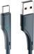 Кабель ESSAGER Rousseau 3A Fast Charging USB Lightning Cable 0.25m (EXCL-LSB01) Black 315525 фото 1
