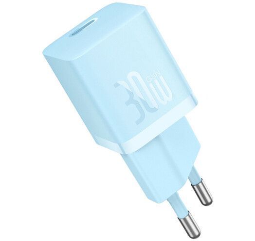 Зарядний Пристрій Baseus GaN5 Fast Charger 1C 30W CCGN070603 Blue 272643 фото