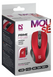 Миша DEFENDER (52052) Prime MB-053, 6D, 800-1600dpi, RED, wireless, silent 307020 фото 5