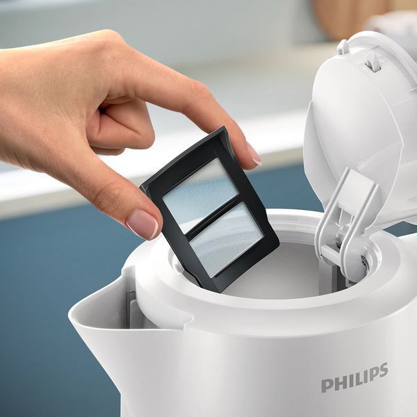Електрочайник Philips Series 3000, Strix, пластик, білий (HD9411/00) 369705 фото