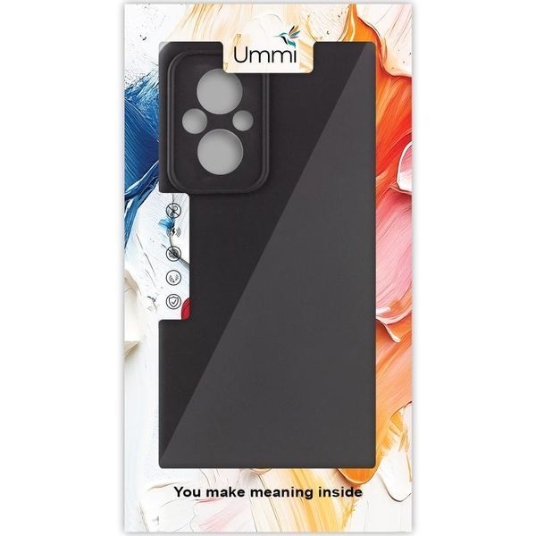 Чохол Silicone Cover Ummi Lakshmi Full Camera (AA) для Xiaomi Poco M5 Чорний / Black 399589 фото