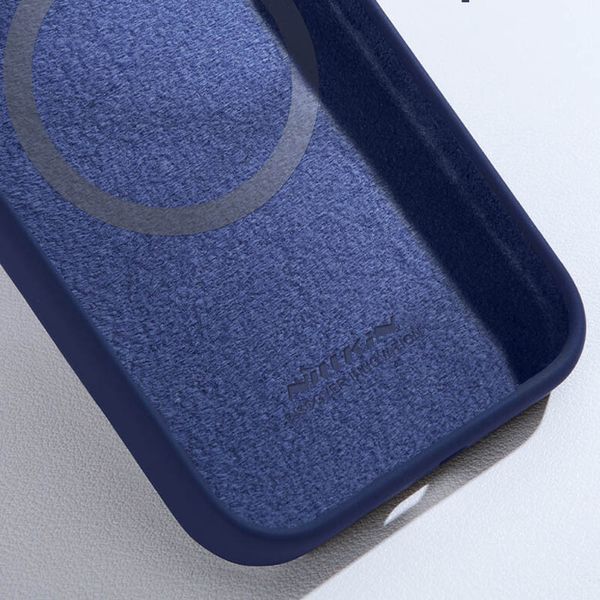 Чохол Silicone Nillkin LensWing Magnetic для Apple iPhone 14 Pro (6.1") Синій / Blue 271731 фото