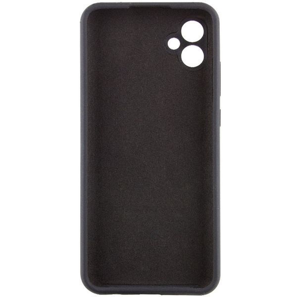 Чохол TPU GETMAN Liquid Silk Full Camera для Samsung Galaxy A04 Чорний / Black 357144 фото