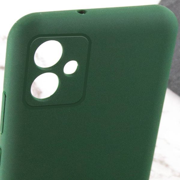 Чохол TPU GETMAN Liquid Silk Full Camera для Samsung Galaxy A06 Зелений / Dark green 323938 фото