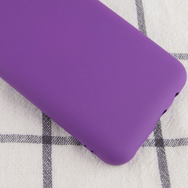 Чехол Silicone Cover My Color Full Protective (A) для Samsung Galaxy A02s Фиолетовый / Purple 205291 фото